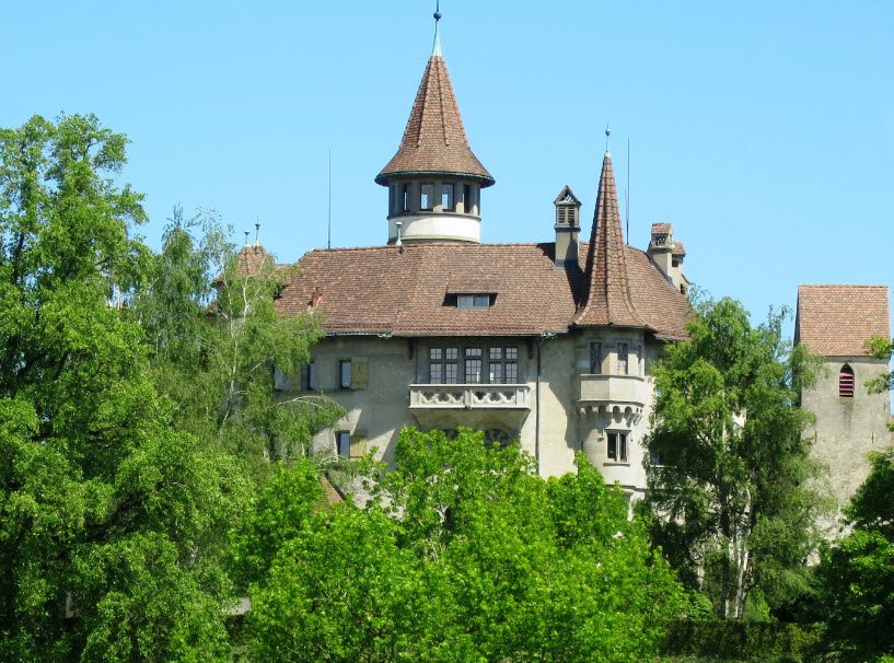 St.Andreas Castle, Cham, Switzerland